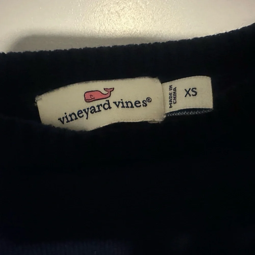 Vineyard Vines Women's Blue Crew Neck Sweater - Picture 2 of 3